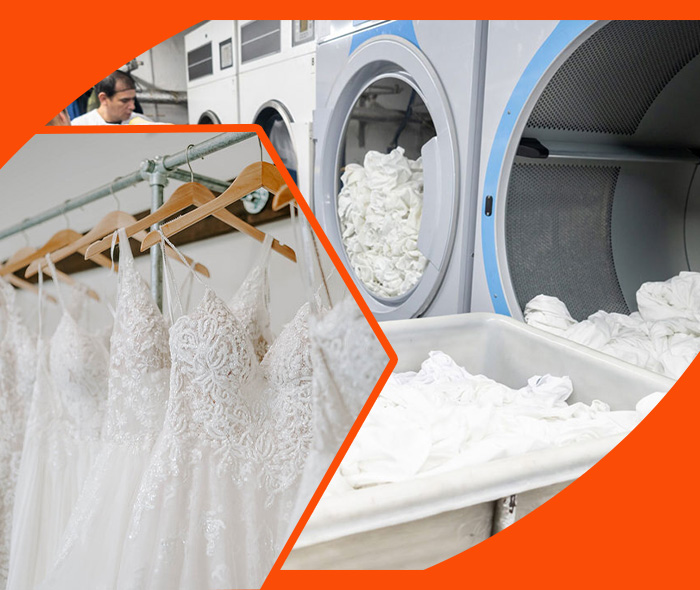 Wedding Dress laundry service 1st Cleaners Laundry